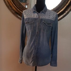 Roxy denim top